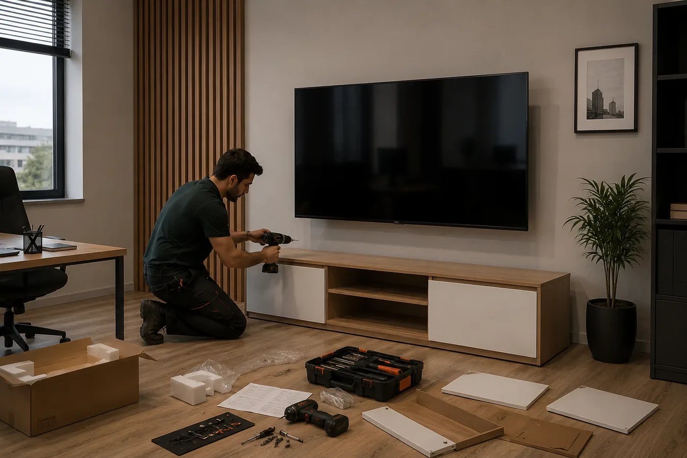 TV Ünitesi Kurulumu